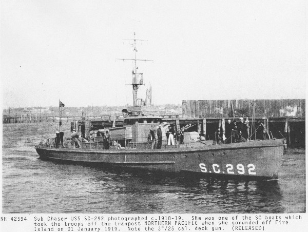 Submarine Chaser SC 292