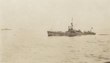 SC 52 underway. National WWI Museum, collection 2014.111