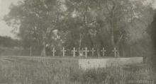 Cemetery at Base 25