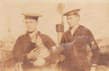 Crewmen, Wayne Anthony on right